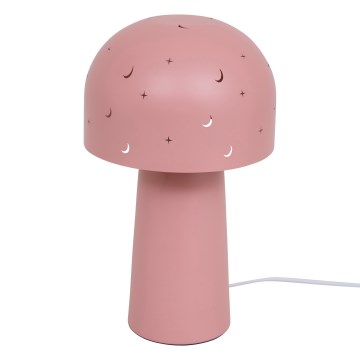 Atmosphera - Lampă de masă pentru copii STARRY MUSHROOM 1xE14/25W/230V, roz