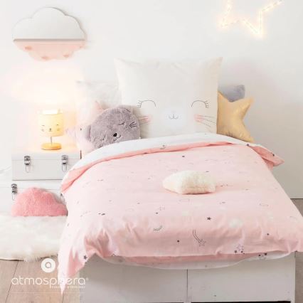 Atmosphera - Lampă de masă pentru copii TOXEY, 1xE14/25W/230V, model pisică