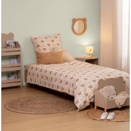 Atmosphera - Lampă de masă pentru copii TOXEY, ursuleț, 1xE14/25W/230V