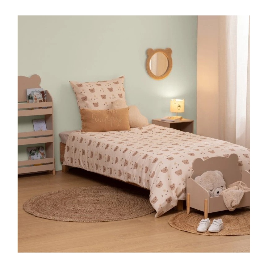 Atmosphera - Lampă de masă pentru copii TOXEY, ursuleț, 1xE14/25W/230V