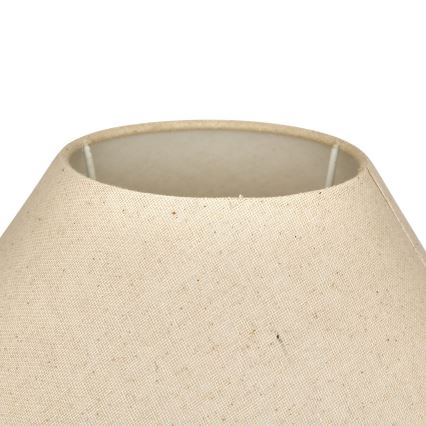 Atmosphera - Lampă de masă SEIYA 1xE27/60W/230V maro/bej