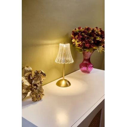 Atmosphera - Lampă de birou LED reîncărcabilă, cu control tactil și reglare a intensității ANETH, LED/3,7V 1800 mAh