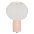 Atmosphera - Lampă de masă TOBIE 1xE27/60W/230V roz