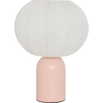 Atmosphera - Lampă de masă TOBIE 1xE27/60W/230V roz