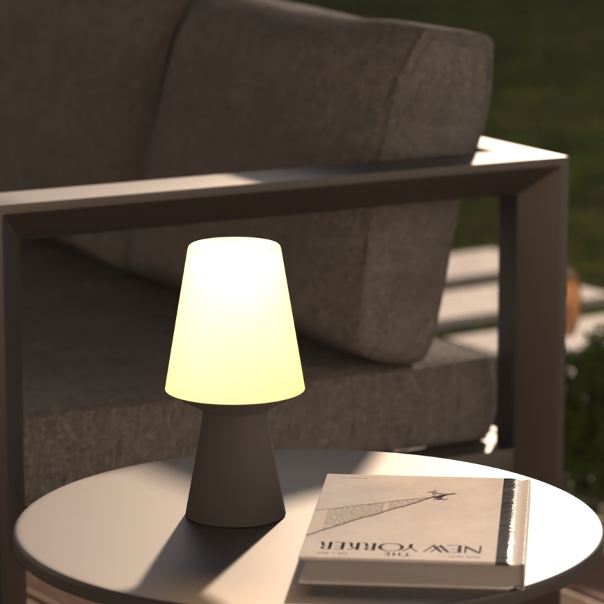 Atmosphera - Lampă de masă LED tactilă reglabilă pentru exterior WIZA LED/5V 2400 mAh 23 cm IP44
