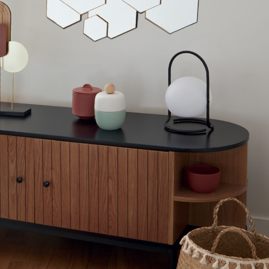 Atmosphera - Lampă LED RGB pentru exterior PIA LED/3,5W/5V 1800 mAh IP44