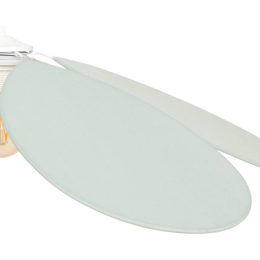 Atmosphera - Lustră pentru copii NAYA suspendată pe cablu, 1xE27/40W/230V, Ø 72 cm, mentă