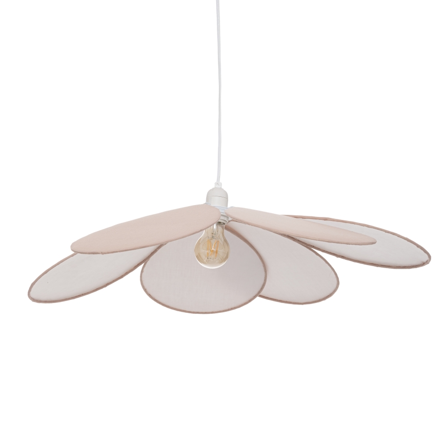Atmosphera - Lustră suspendată cu cablu pentru copii PETAL 1xE27/40W/230V Ø 64 cm roz