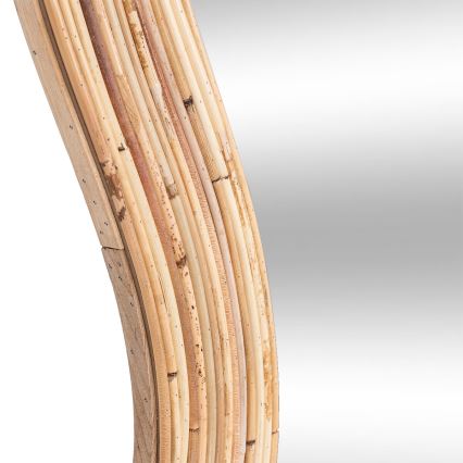 Atmosphera - Oglindă de perete MAGGIE 179,5 x 86 cm, din ratan