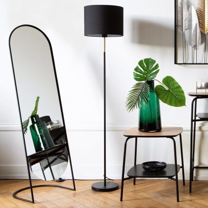 Atmosphera - Oglindă de podea JEF 136x39,5 cm neagră