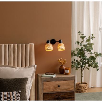 Atmosphera - Spot LIO, 2xE14/25W/230V, bambus