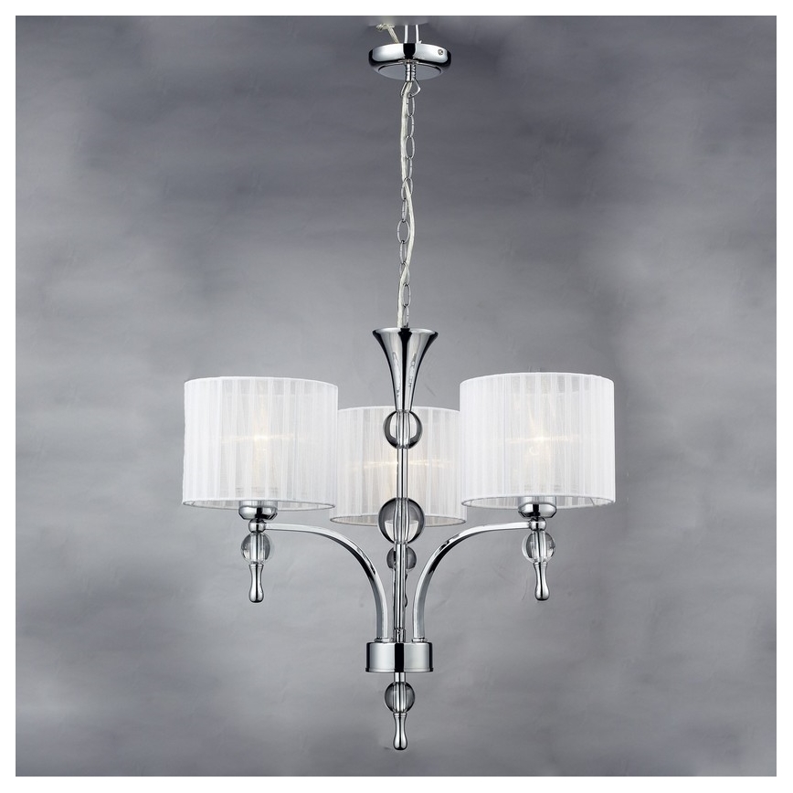 Azzardo AZ1006 - Lustră pe lanț IMPRESS 3xE27/60W/230V