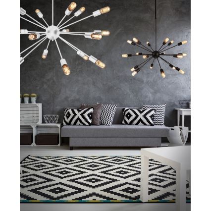 Azzardo AZ1657 - Lustră pe tijă ORBIT 18xE27/60W/230V