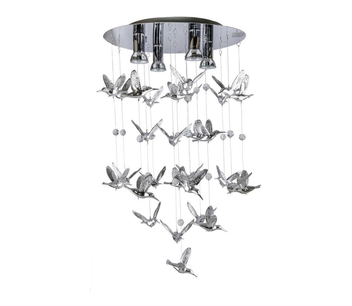 Azzardo AZ2449 - Lustră pe cablu BIRDS 4xGU10/40W/230V