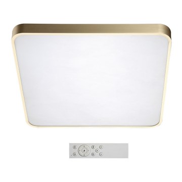 Azzardo AZ2760 - Plafonieră LED QUADRO, reglabilă (compatibilă cu dimmer), 60W, 230V, cu telecomandă