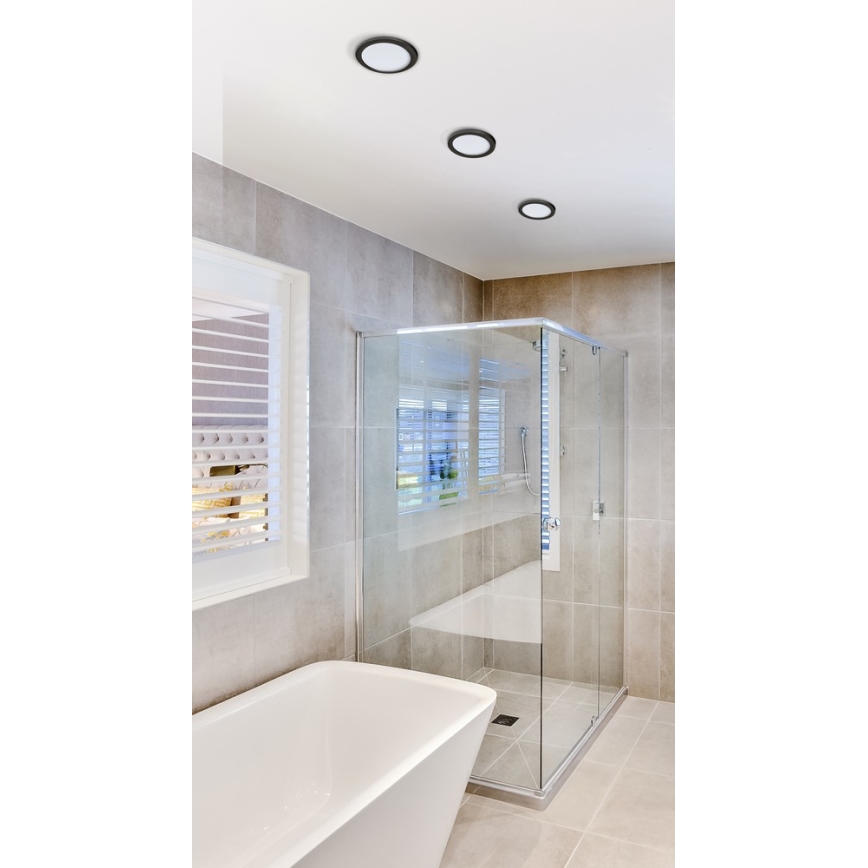 Azzardo AZ2835 - Lampă LED încastrată SLIM pentru baie, 6W, 230V, IP44, CRI 90