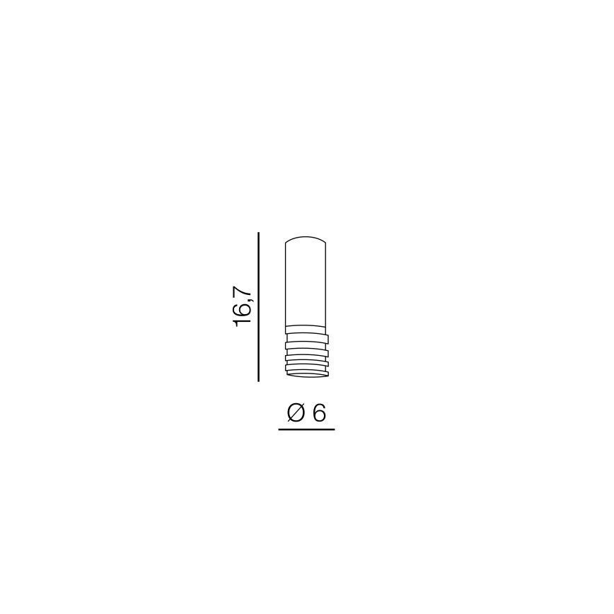 Azzardo AZ3125 - Plafonieră LOCUS 1xGU10/35W/230V