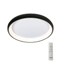Azzardo AZ5072 - Plafonieră LED dimabilă ANTONIO LED/50W/230V negru + control la distanță