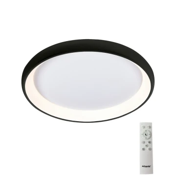 Azzardo AZ5072 - Plafonieră LED dimabilă ANTONIO LED/50W/230V negru + control la distanță