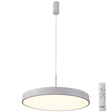 Azzardo AZ5087 - Lustră LED dimabilă pe cablu MARCELLO LED/30W/230V alb + control la distanță