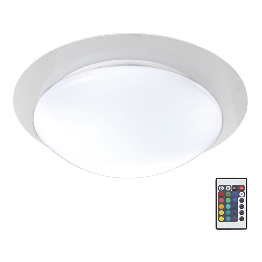 B.K.Licht BKL1025 - LED RGB Plafonieră de baie dimmabilă ASKELLA LED/12W/230V IP44 + telecomandă