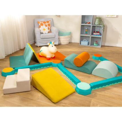 B-Toys - Set de 3 cuburi din spumă pentru copii WONDERSHAPES