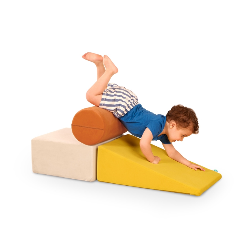 B-Toys - Set de 3 cuburi din spumă pentru copii WONDERSHAPES