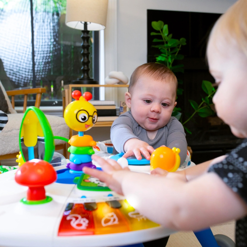 Baby Einstein - Centru de activități 4-în-1 pentru copii AROUND WE GROW 3xAA