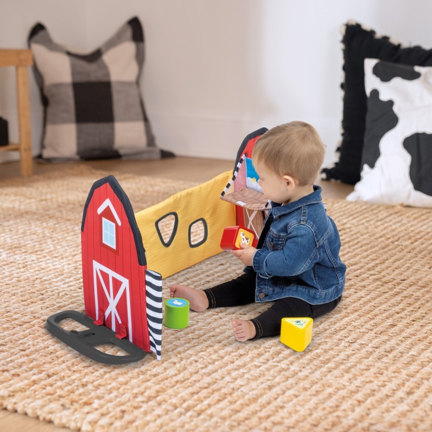 Baby Einstein - Covoraș de joacă pentru copii BUSY BARNYARD 4xAA