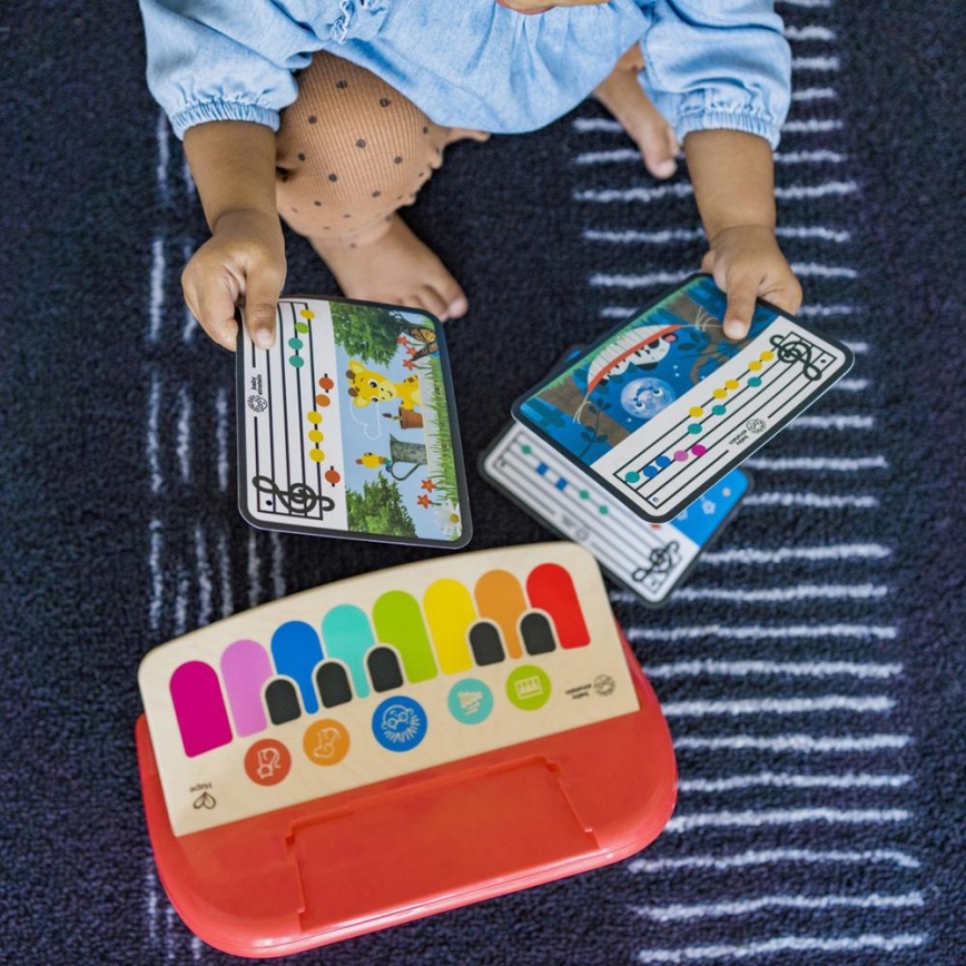 Baby Einstein - Jucărie muzicală din lemn MAGIC TOUCH, pian, 3xAA