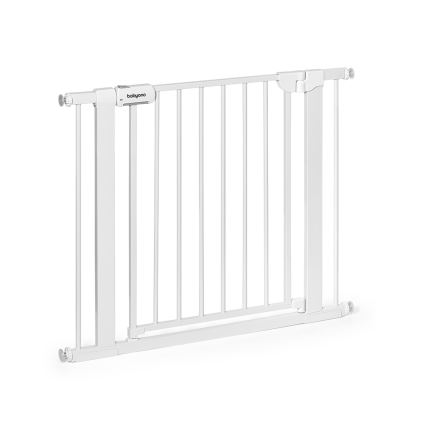 BabyOno - Poartă de siguranță 75-96 cm, albă