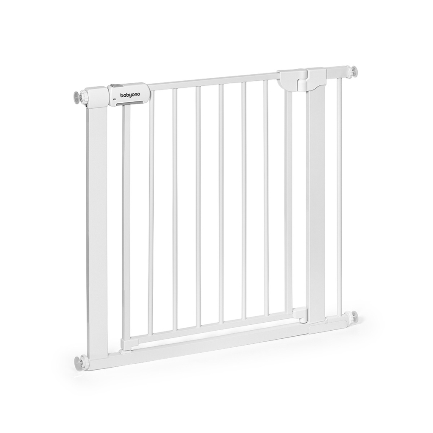 BabyOno - Poartă de siguranță 75-96 cm, albă