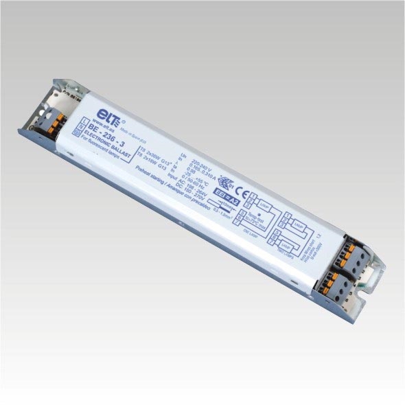 Balast electronic pentru tuburi fluorescente 2x18-36W