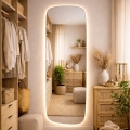 Baltica Design - LED oglindă de perete pentru baie cu iluminare integrată STONE CALM LED/15W/230V 4500K 155x50 cm IP65