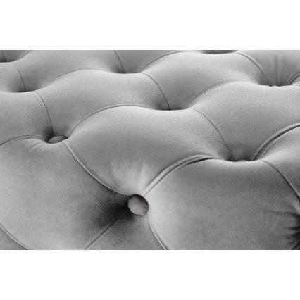 Bancă ATHENA 40x100 cm gri/auriu