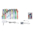 Bandă dimabilă Paulmann 70481 LED RGBW/9,6W DIGITAL 3 m 230V + telecomandă