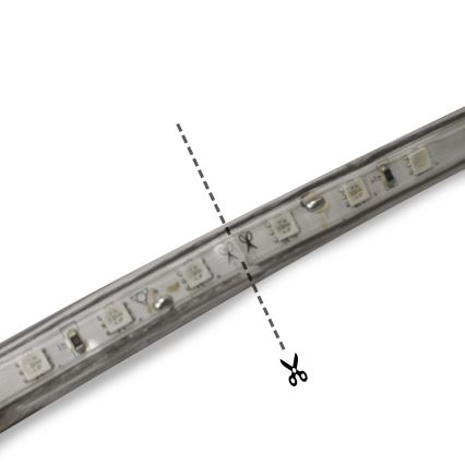 Bandă LED de exterior Aigostar 50m LED/300W/230V albastru IP65