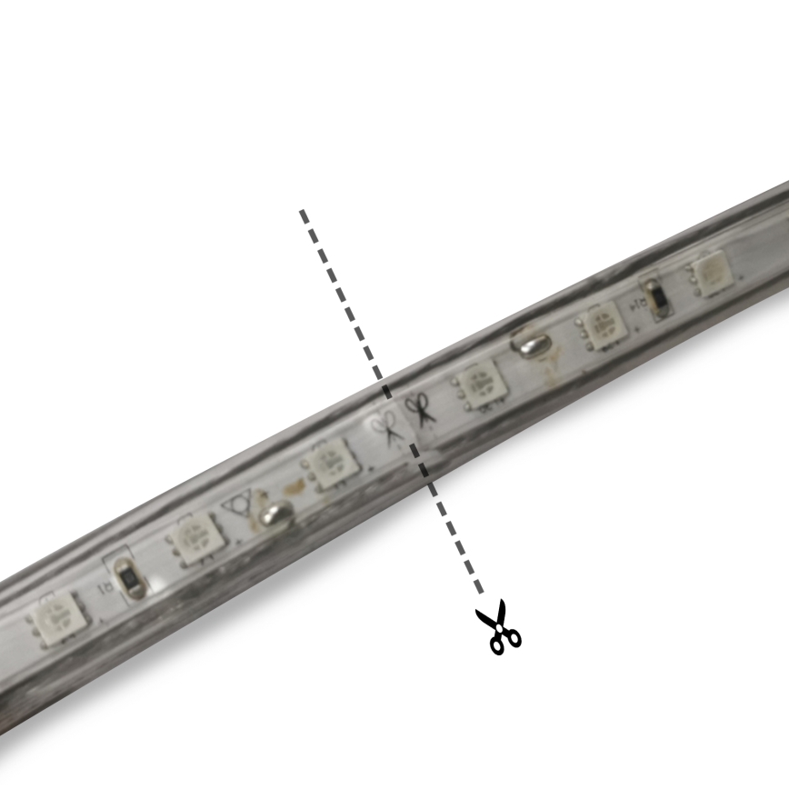 Bandă LED de exterior Aigostar 50m LED/300W/230V albastru IP65