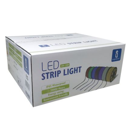 Bandă LED de exterior Aigostar 50m LED/300W/230V albastru IP65