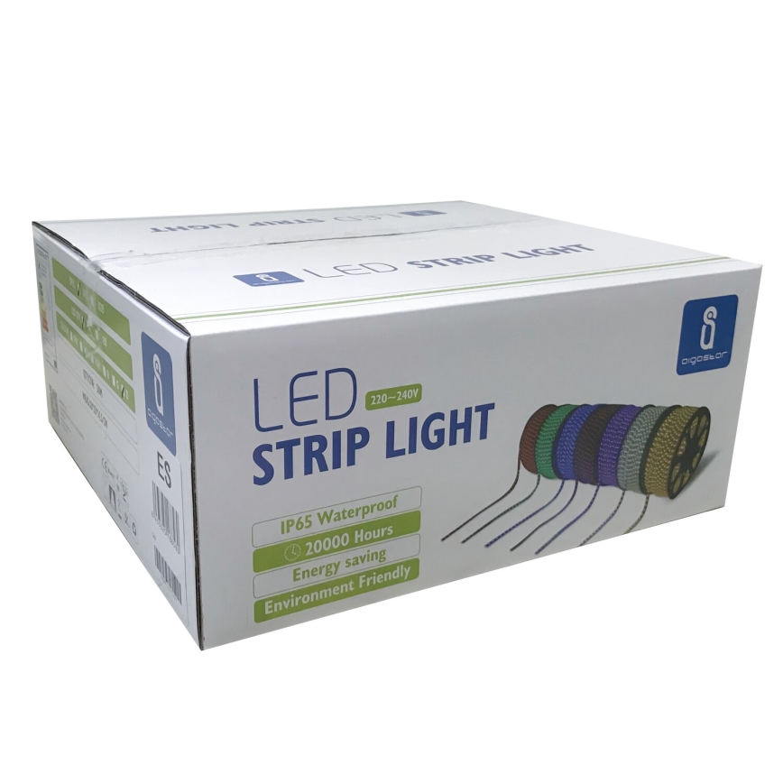 Bandă LED de exterior Aigostar 50m LED/300W/230V albastru IP65