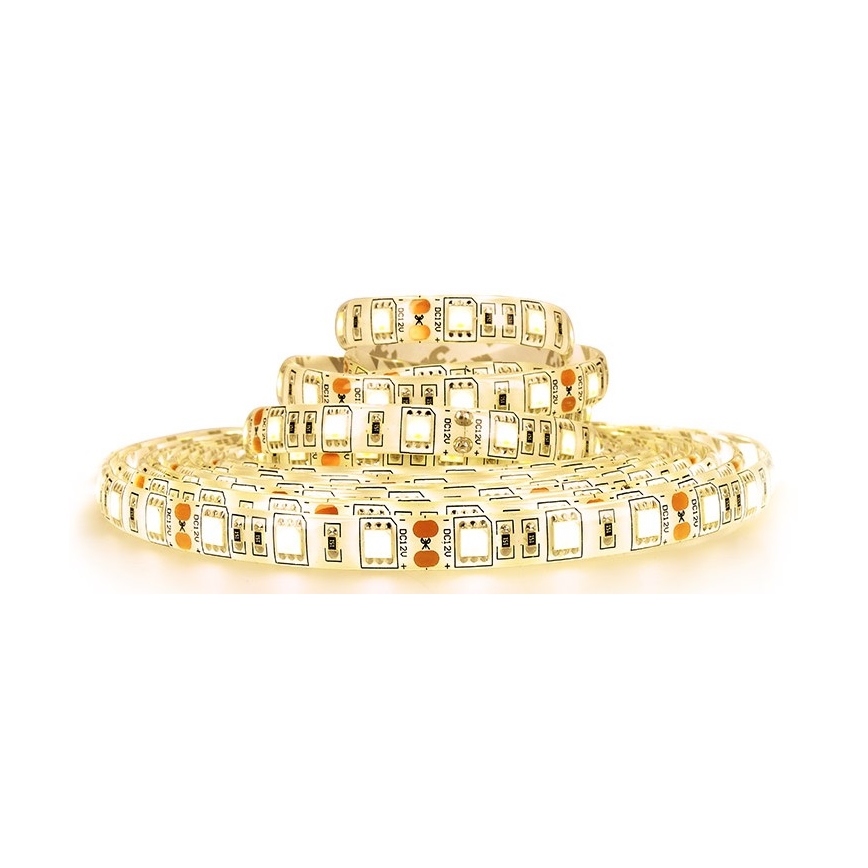 Bandă LED de exterior LED/72W/12V 5m IP65 alb cald