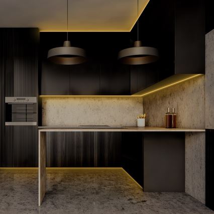 Bandă LED de exterior LED/72W/12V 5m IP65 alb cald