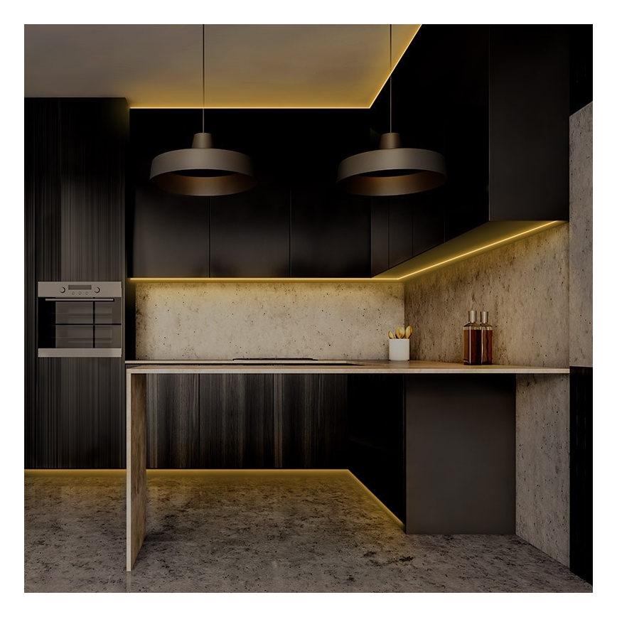 Bandă LED de exterior LED/72W/12V 5m IP65 alb cald