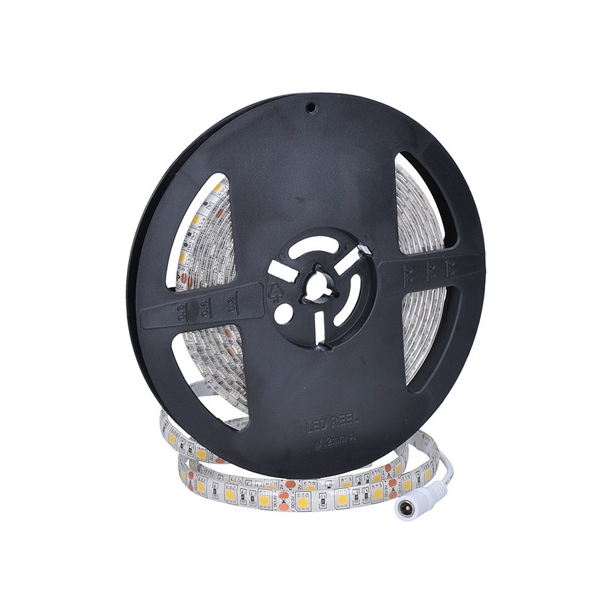 Bandă LED de exterior LED/72W/12V 5m IP65 alb cald