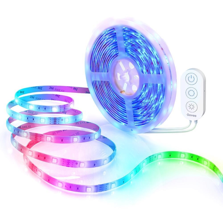 Bandă LED Govee Wi-Fi RGB Smart LED 15m + telecomandă