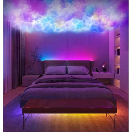 Bandă LED Govee Wi-Fi RGBIC Smart PRO 10m extra durabilă
