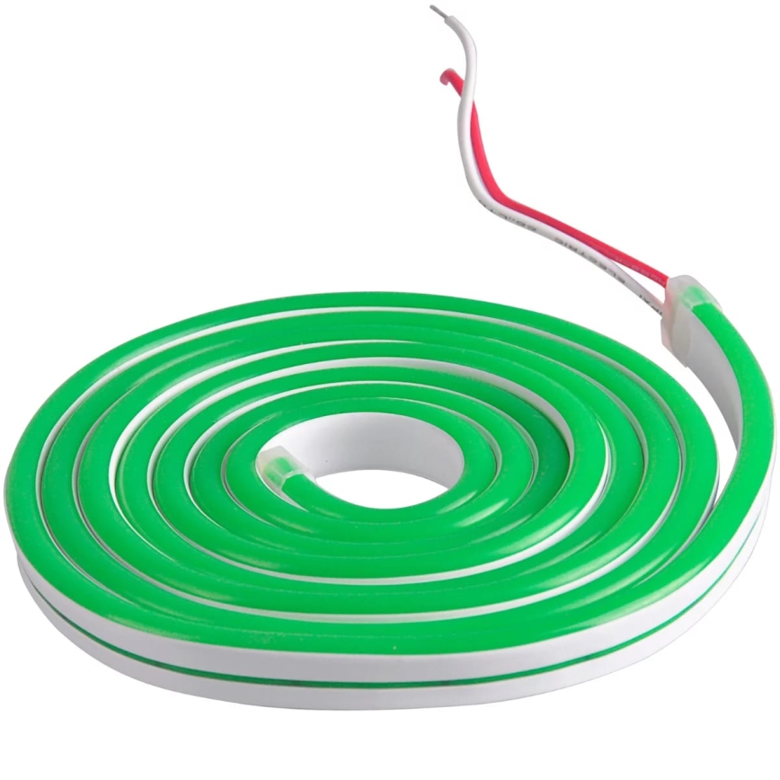 Banda LED NEON 5m LED/30W/24V verde IP65
