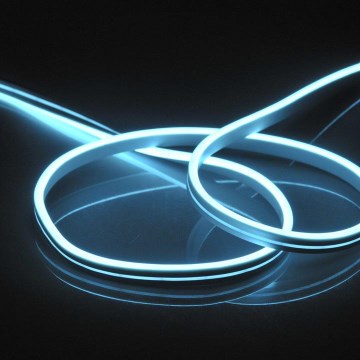 Banda LED NEON 5m LED/40W/24V albastru IP65