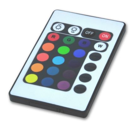 Banda LED RGB 5m + telecomanda + adaptor de alimentare 24W/12V