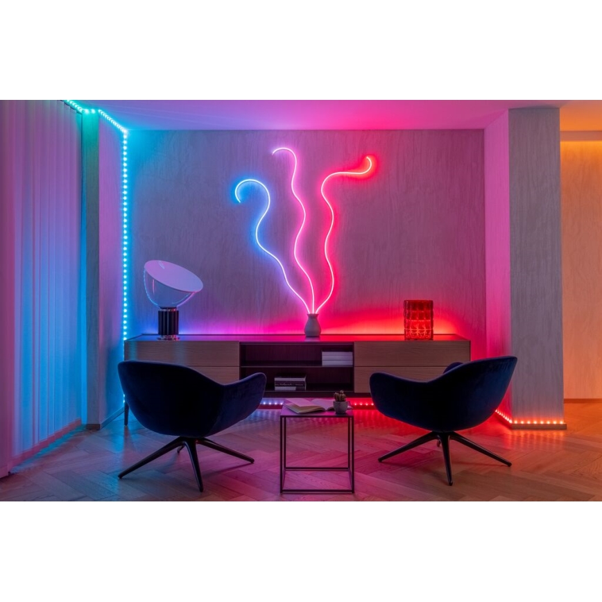 Bandă LED RGB dimabilă FLEX 200xLED 5m Wi-Fi Twinkly